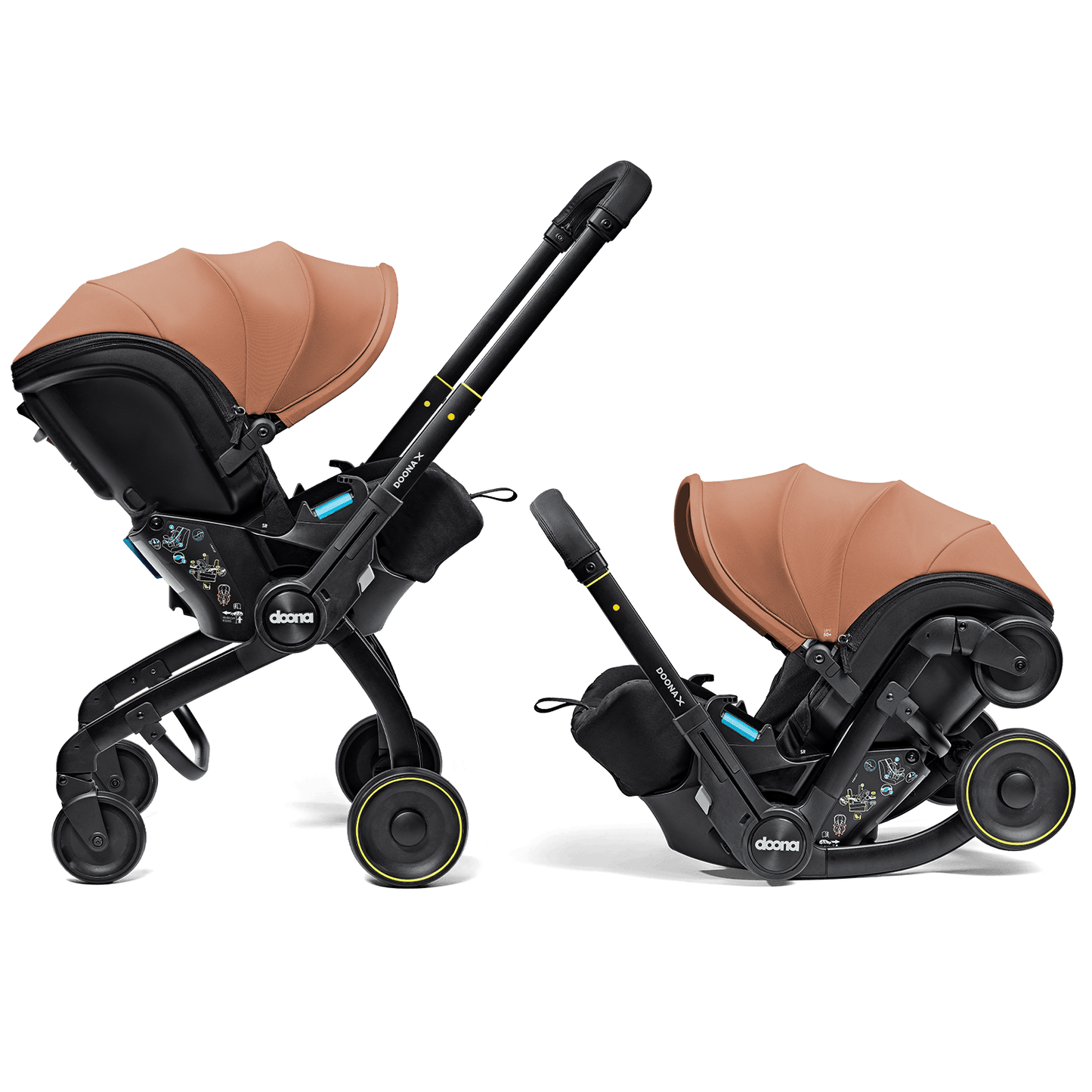 Doona X Autostoel & Kinderwagen - Terracotta