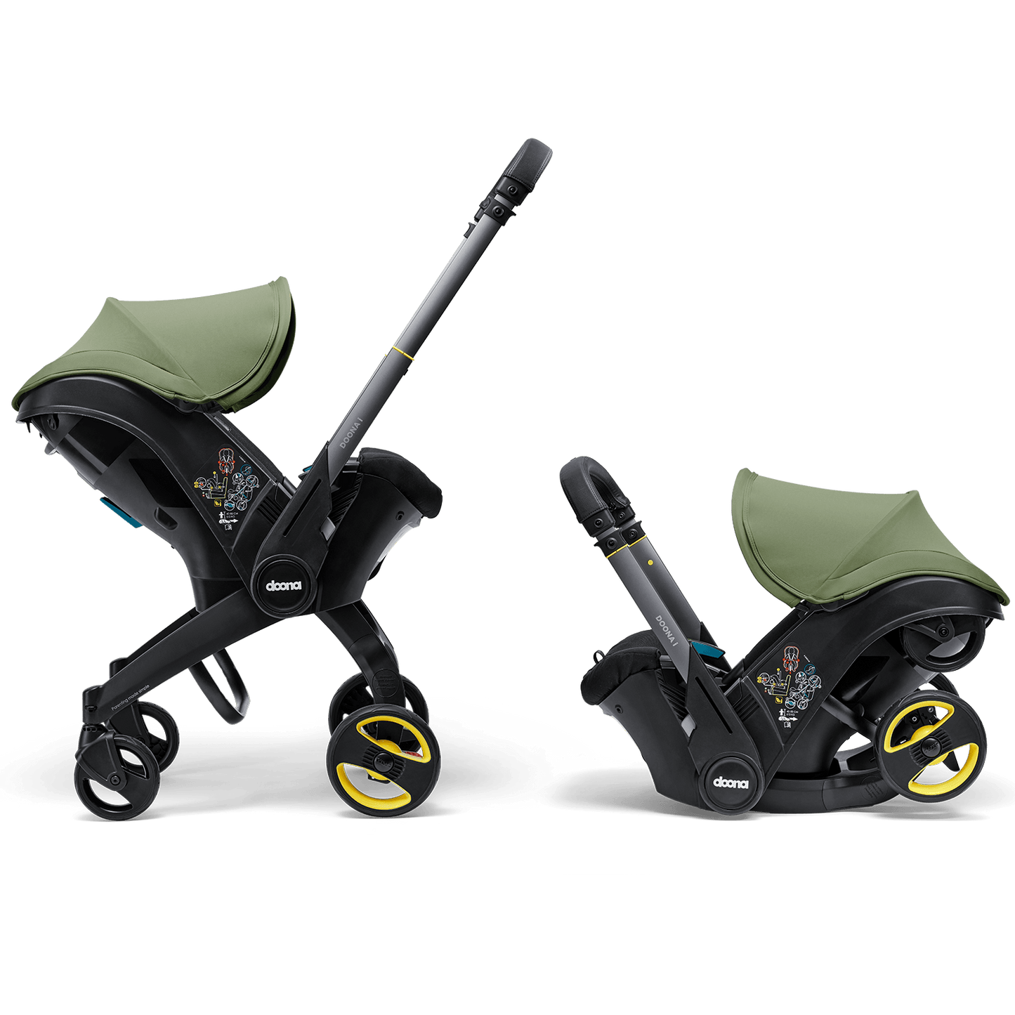 Doona i Autostoel & Kinderwagen - Desert Green