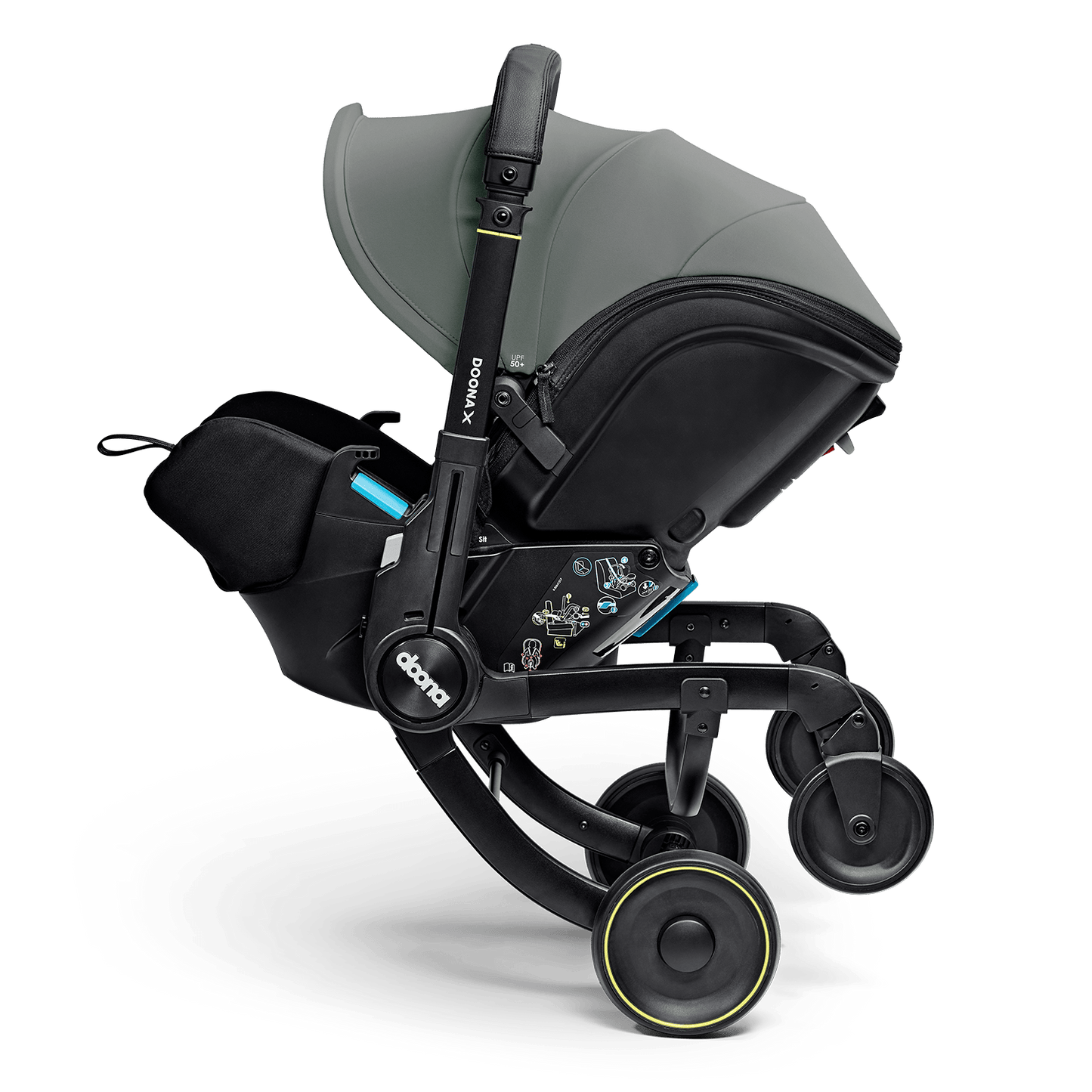 Doona X Siège Auto & Poussette - Slate Green