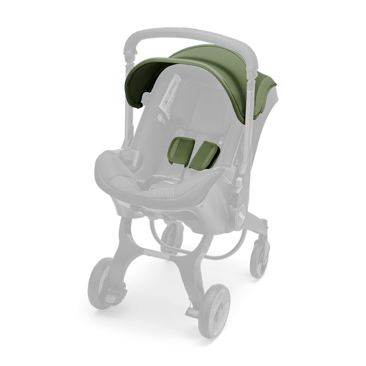 Doona i Canopy & Shoulder Pads - Desert Green