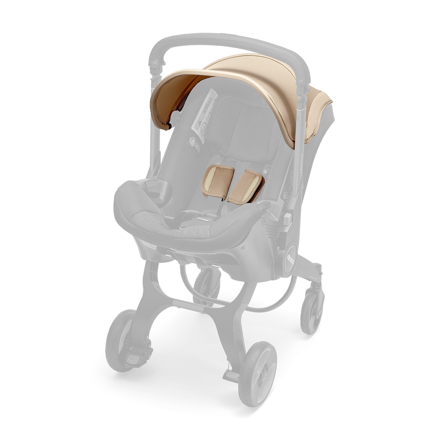 Doona i Canopy & Shoulder Pads - Sahara Sand