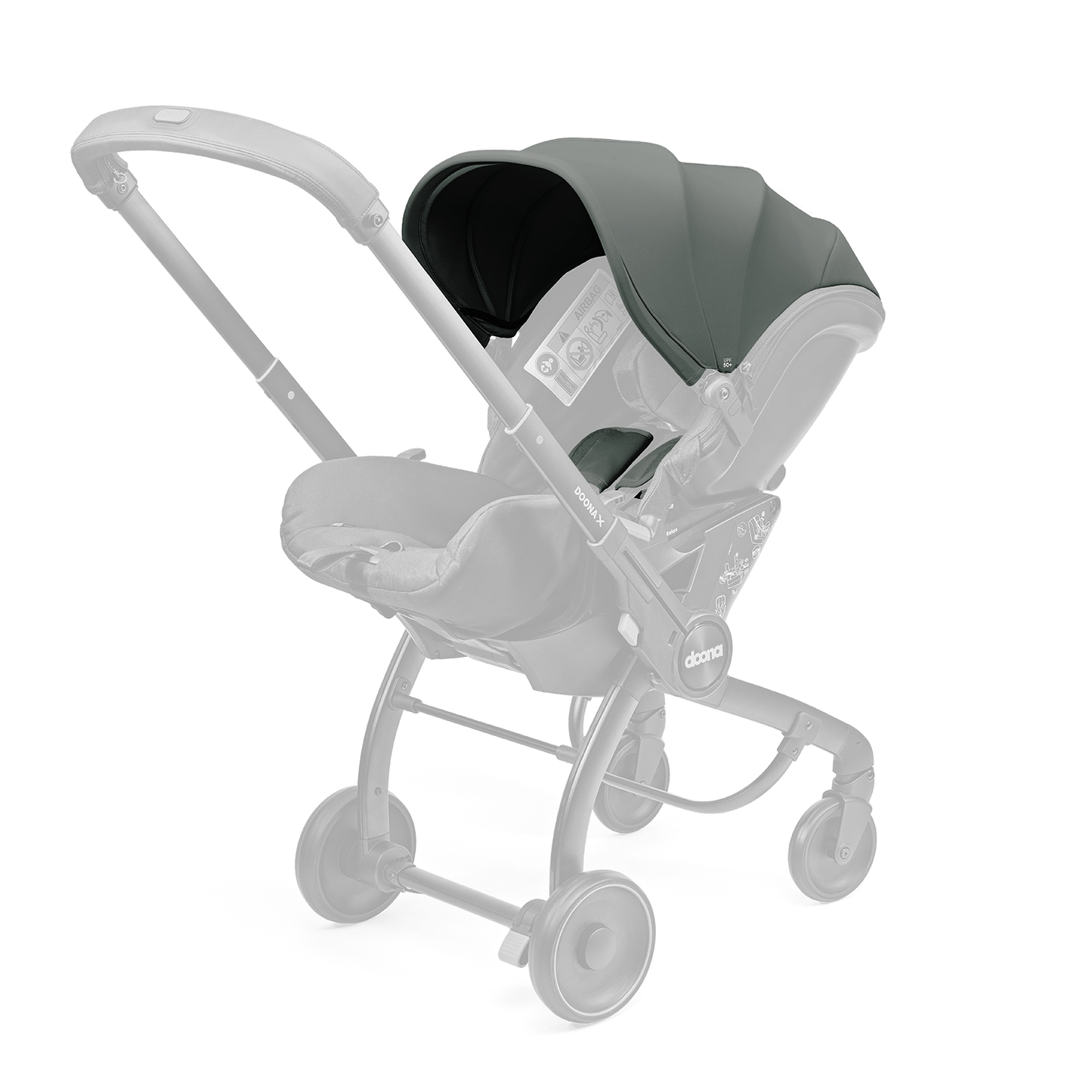 Doona X Canopy & Shoulder Pads - Slate Green