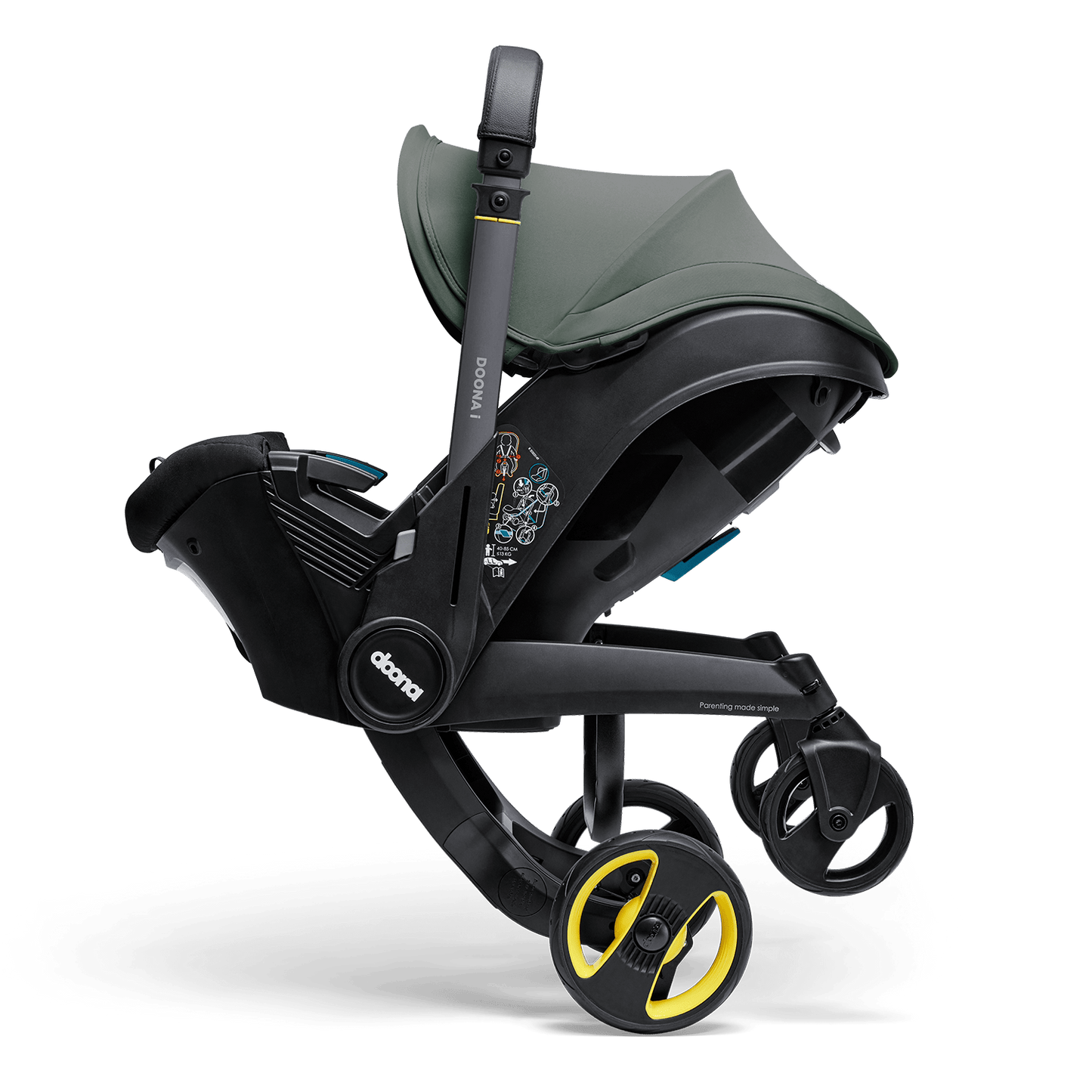 Doona i Siège Auto & Poussette - Slate Green